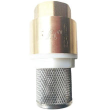 brass vertical check valve with net/ brass connector for water pipe